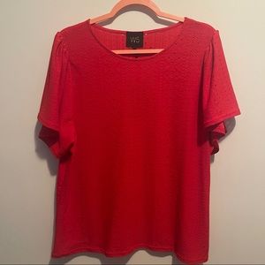 ⭐️3/$25⭐️ NWT W5 Red Top Size X-Large